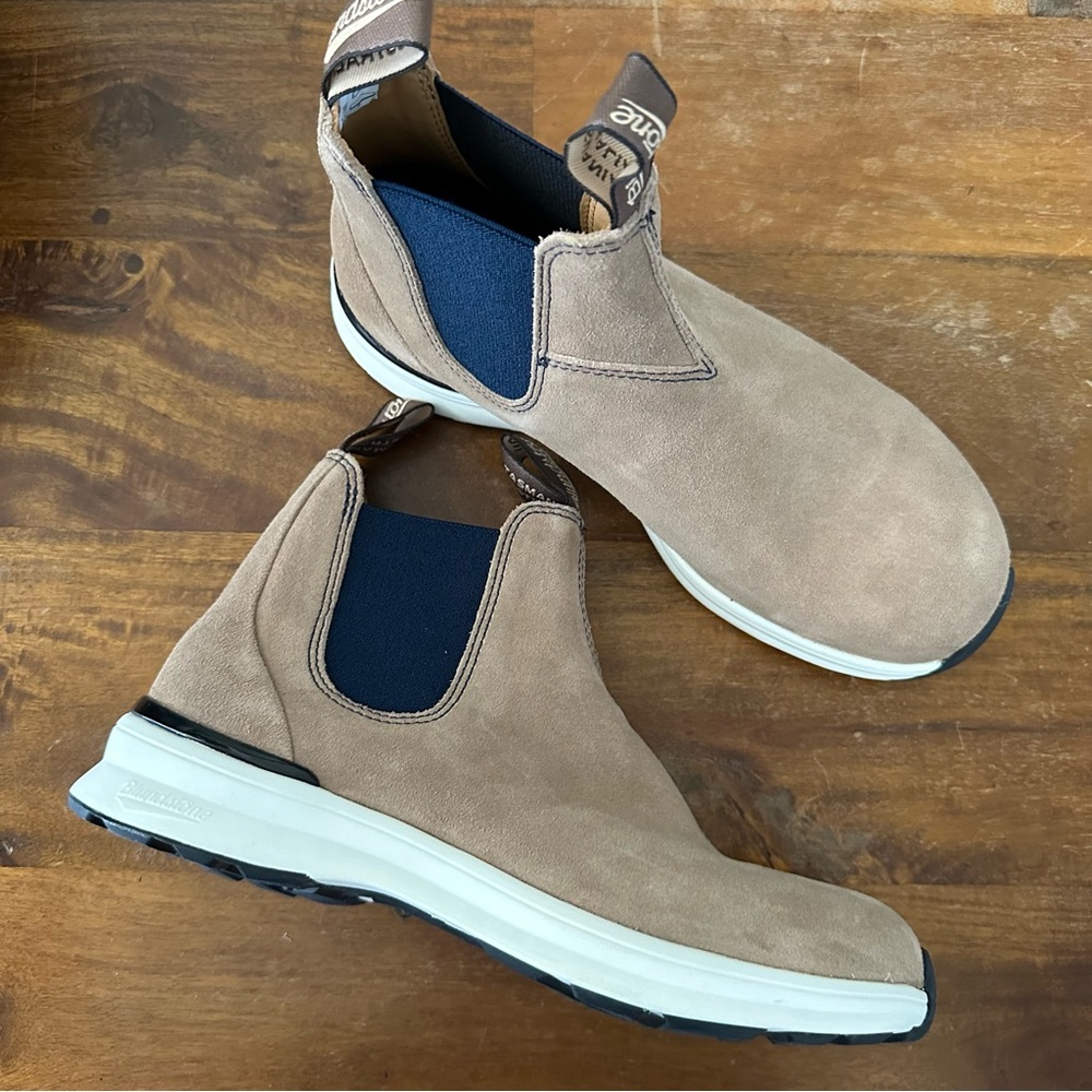 Blundstone 2146 Tan Suede Chelsea‎ Boots UK 6.5 Ladies 9.5 NEW